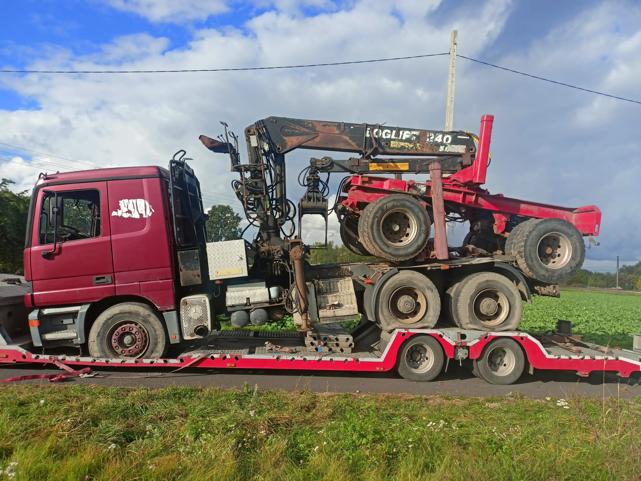 Działalność firmy transportowej